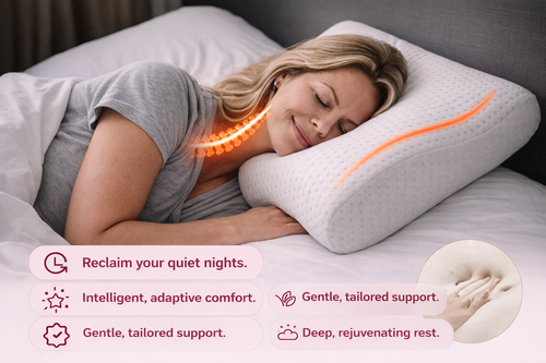ComfortCurve™ Ergonomic Neck Support Pillow
