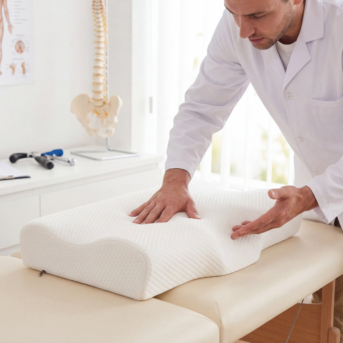 ComfortCurve™ Ergonomic Neck Support Pillow