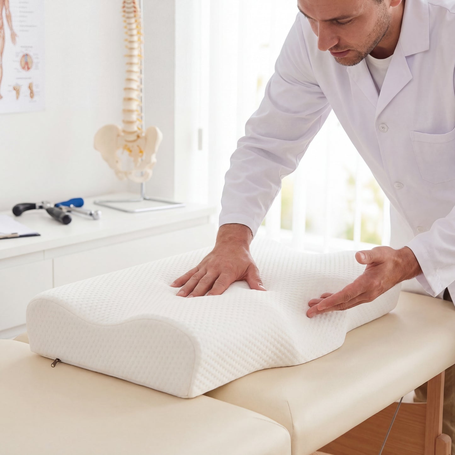 ComfortCurve™ Ergonomic Neck Support Pillow