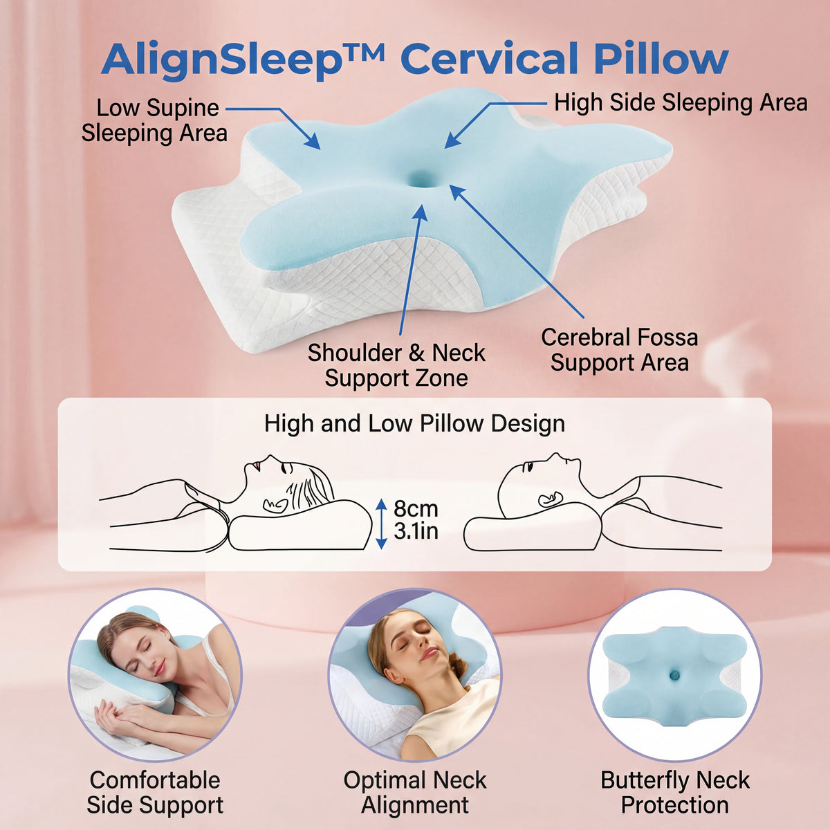 AlignSleep™ Cervical Pillow