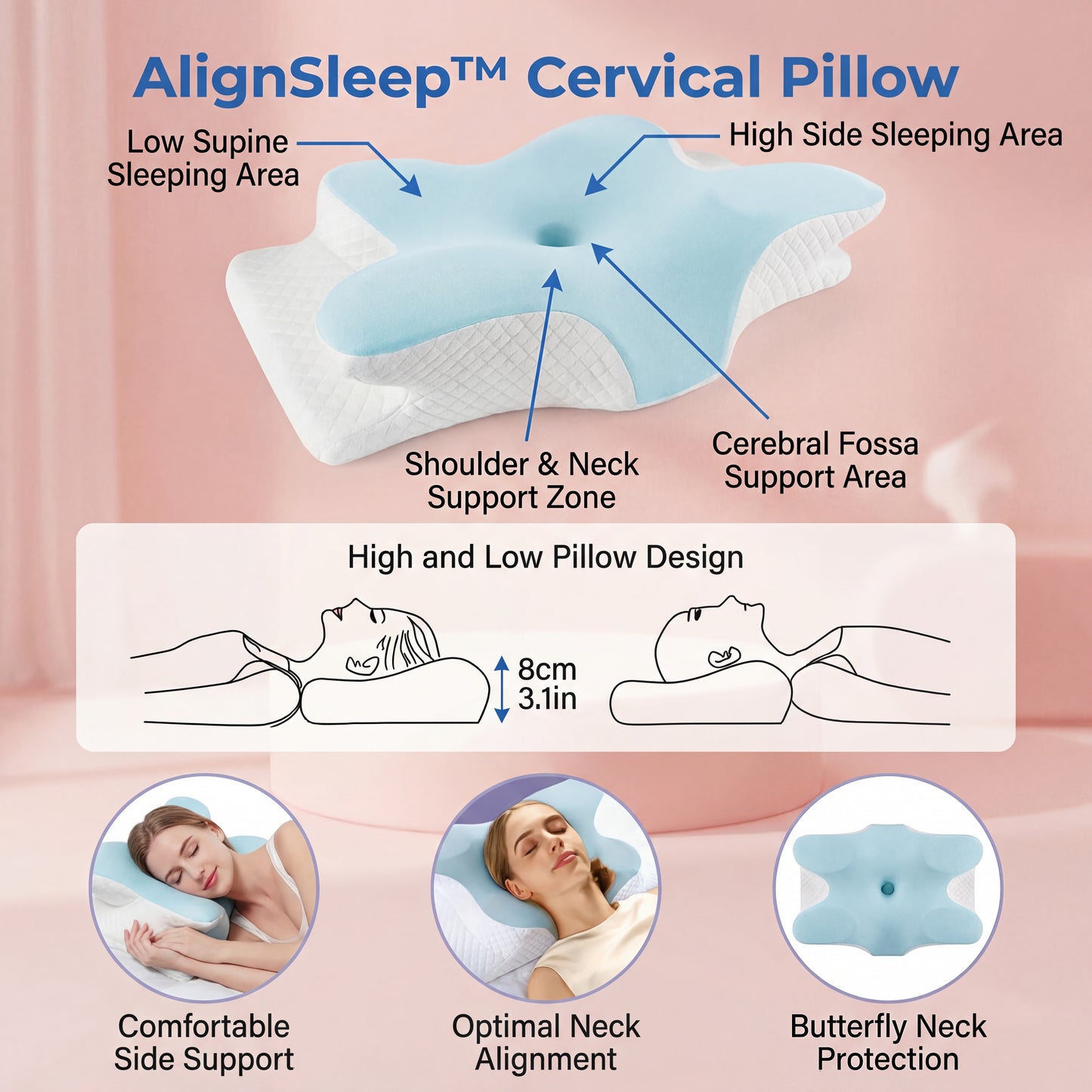 AlignSleep™ Cervical Pillow