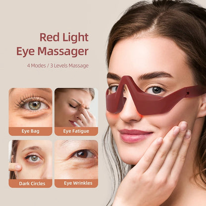 RED EYE massager under-eye lasses