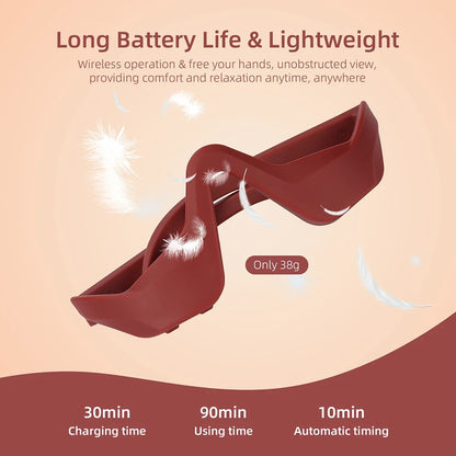 RED EYE massager under-eye lasses