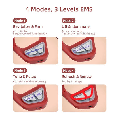 RED EYE massager under-eye lasses